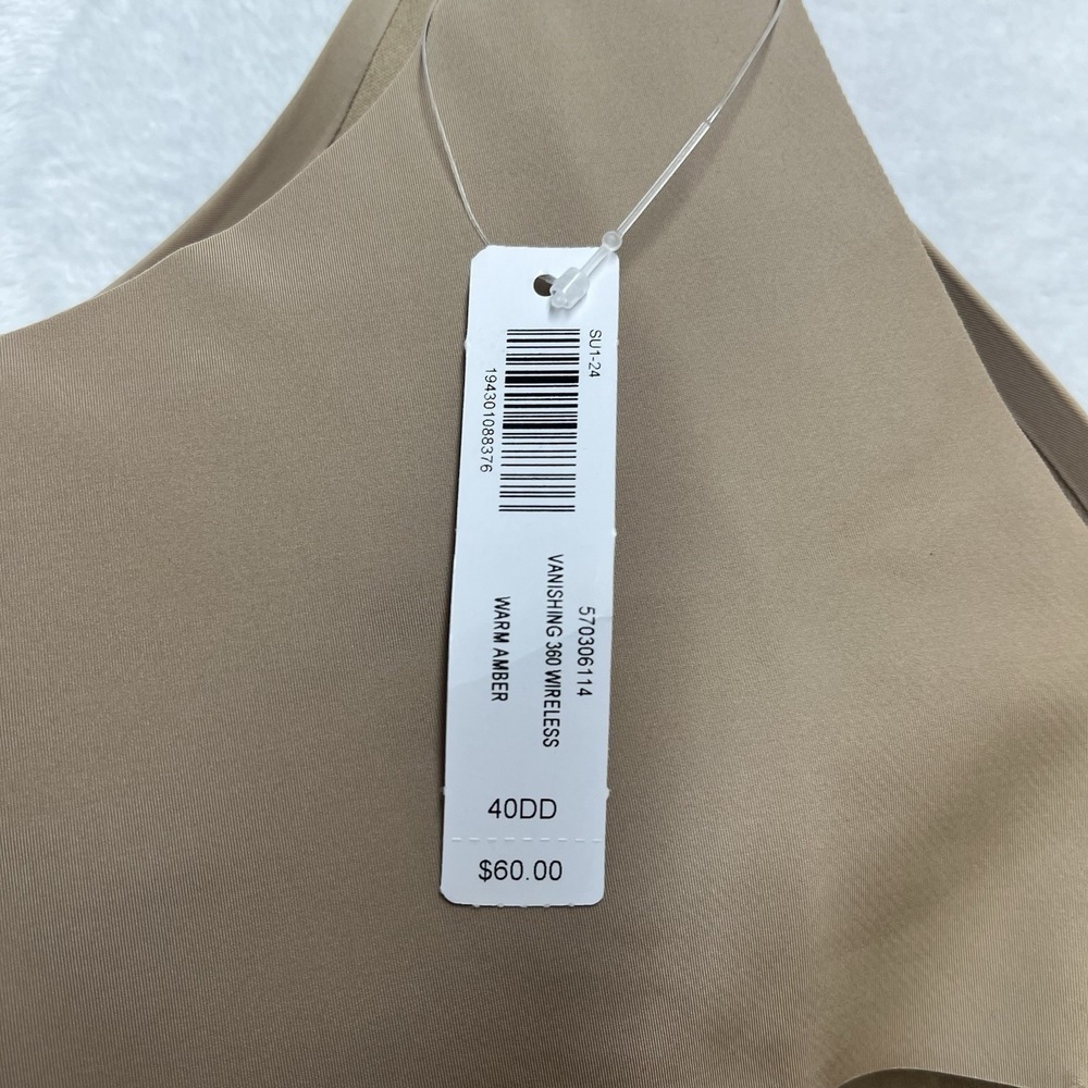 Soma Vanishing 360 Bra Womens 40DD Warm Amber NEW - Picture 5 of 5
